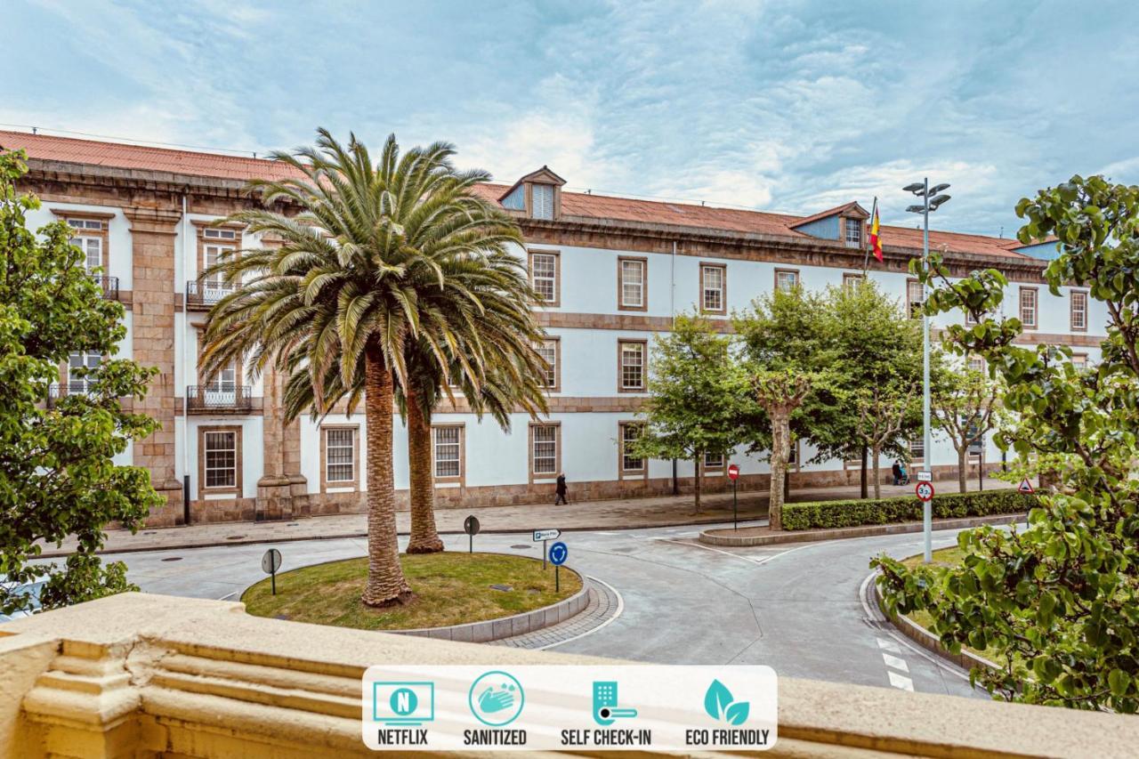 Downtown Plaza Apartment A Coruña Exterior foto